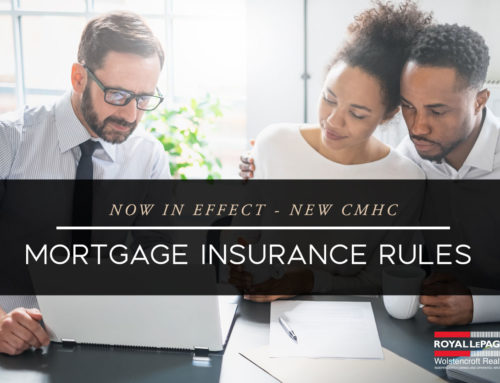 New CMHC Mortgage Insurance Rules Now In Effect